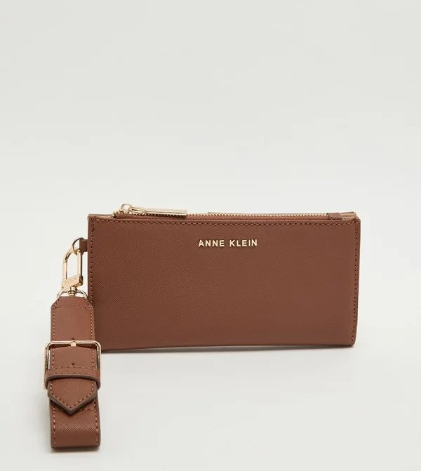 آن كلاين محفظة آن كلاين بسحاب ونقوش